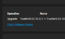 Featured image of post TrueNAS Scale 23.10.2 に Upgrade