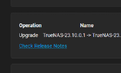 Featured image of post TrueNAS Scale 23.10.2 に Upgrade