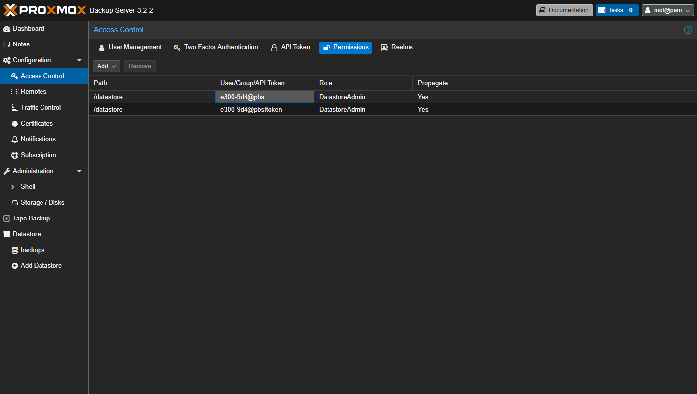 Add Permissions