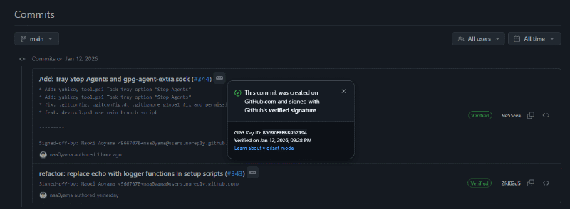 Featured image of post Re: ぼくの考えた最強の
 GPG Key 環境for Windows 11