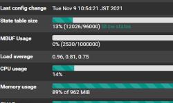 Featured image of post pfSense 2.5.2 で SWAP uage が異常に高かったので調べて対策した