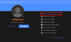 Featured image of post Keybase に Ed25519/NIST p521 の秘密鍵を登録する方法