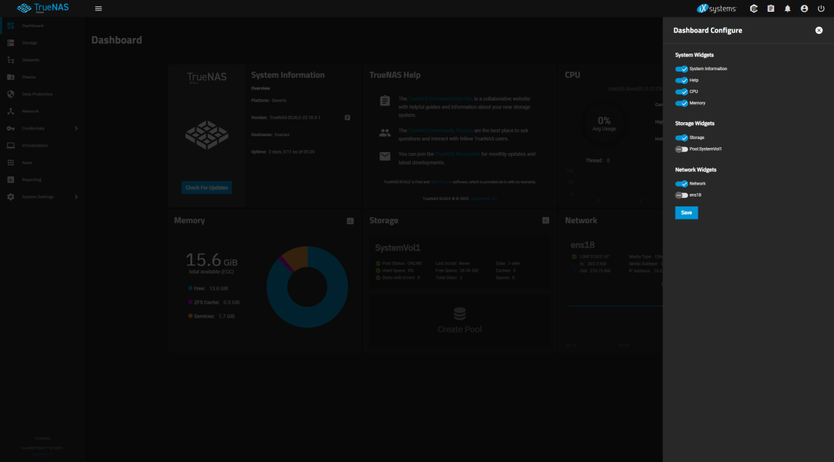 Dashboard